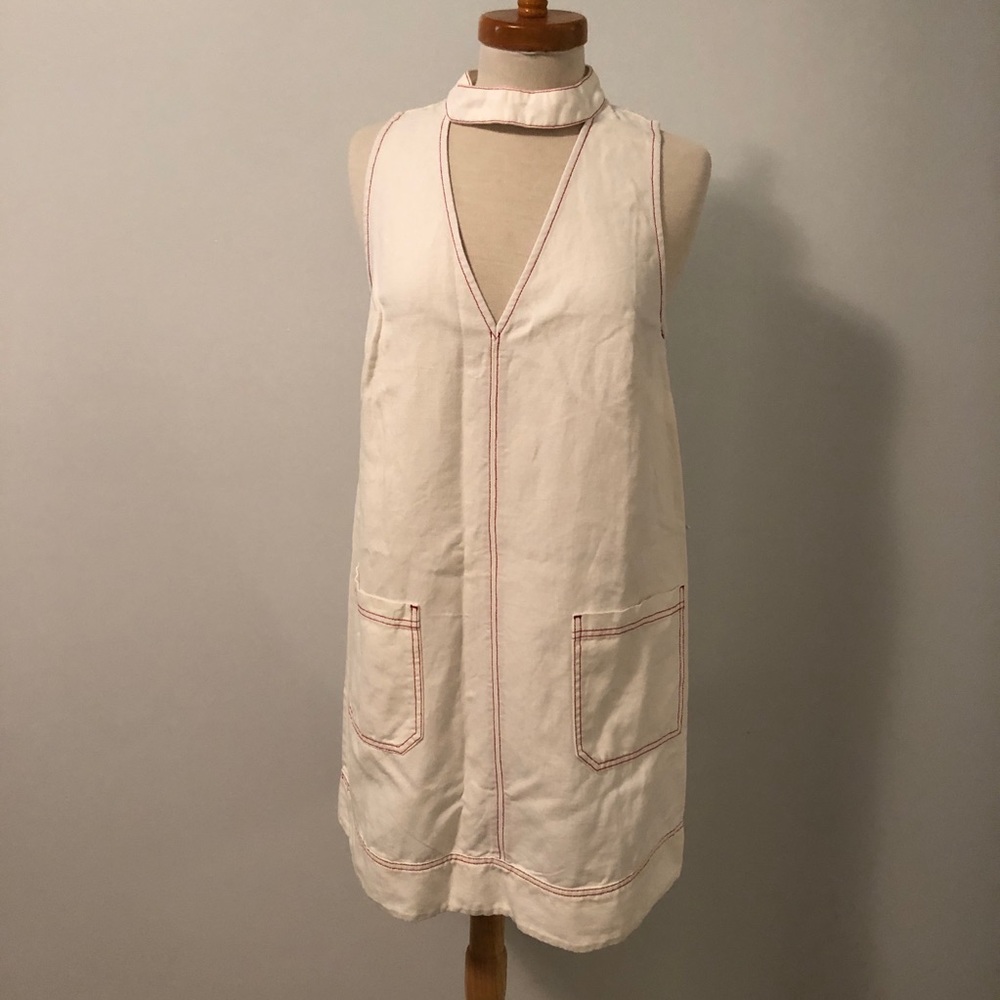 Anthropologie Holding Horses White Dress NWOT M